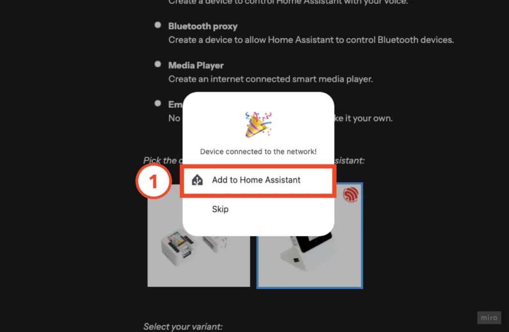 ESP32-S3-BOX-3 deploys Home Assistant localized voice assistant, 3 personalized teaching methods – Home Assistant step-by-step teaching EP 10 24 點擊「Add to Home Assistant」